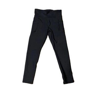 Kids Active Black Leggings